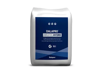 Dalapro Airless Hydro - Gebrauchsfertige blaue Spritzspachtelmasse für Feuchträume