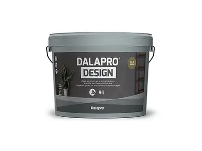 Dalapro Design Calm Green - eine eingefärbte gebrauchsfertige Spachtelmasse in grünem Farbton