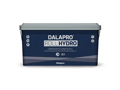 Dalapro Roll Hydro - blaue Rollspachtelmasse für Feuchträume Führt zu einer harten, wasserabweisenden Oberfläche