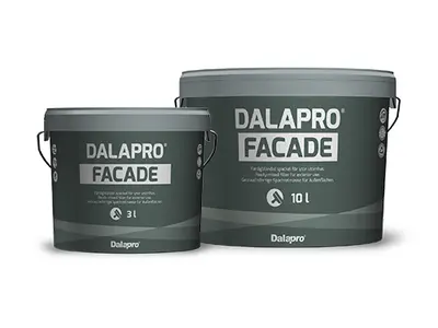 Dalapro Facade - gebrauchsfertige graue Handspachtelmasse für kleinere Ausbesserungsarbeiten