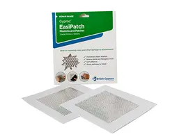 Gyproc EasiPatch Plasterboard Patches – Reparaturflicken für Gipskartonplatten.