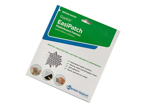 Gyproc EasiPatch Plasterboard Patches – Reparaturflicken für Gipskartonplatten