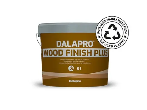Dalapro Wood Finish Plus - Gebrauchsfertige weiße, extrafeine Handspachtelmasse für Holzflächen