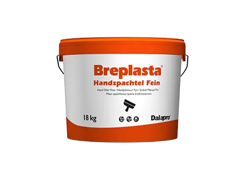 Breplasta Handspachtel Fein - Gebrauchsfertige weiße extrafeine Handspachtelmasse