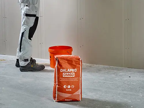 Dalapro DM60 –  Pulverspachtelmasse für die vollflächige Spachtelung