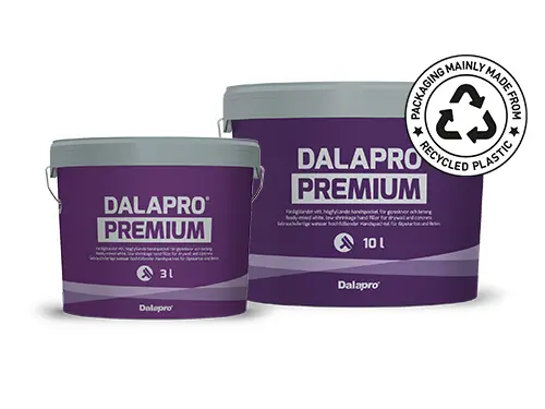 Dalapro Premium -  Gebrauchsfertige weiße Handspachtelmasse mit hoher Füllkraft