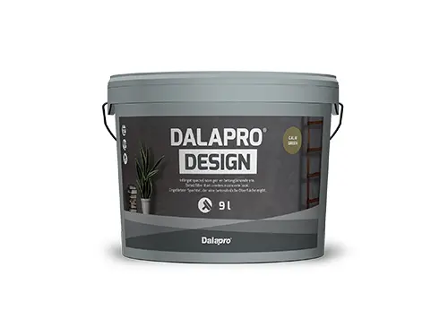 Dalapro Design Calm Green - eine eingefärbte gebrauchsfertige Spachtelmasse in grünem Farbton
