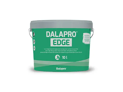 Dalapro Edge - Handspachtelmasse mit Klebewirkung und besonders hoher Füllkraft.